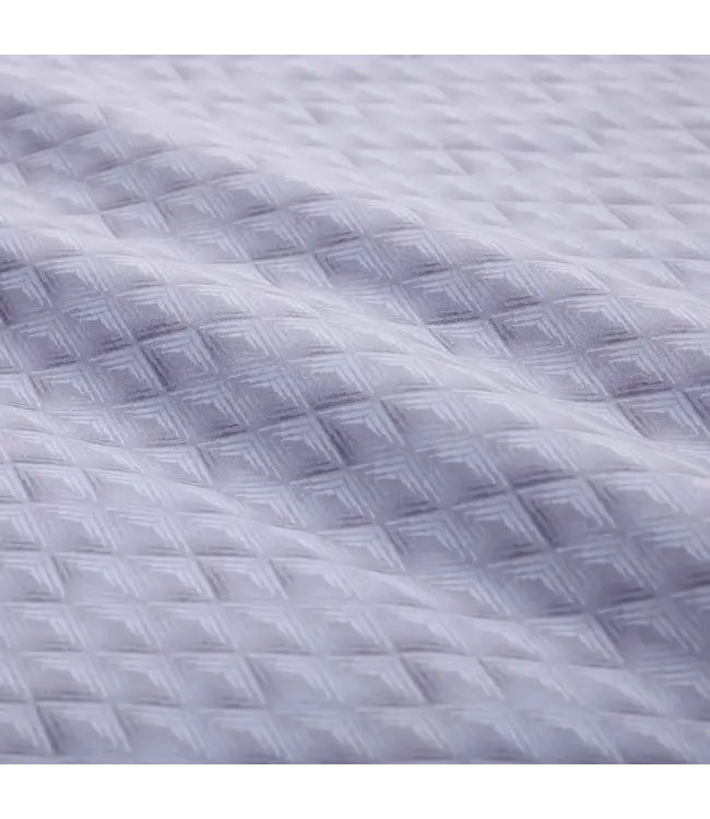 Modern Fit Platinum Diamond Pattern Shirt