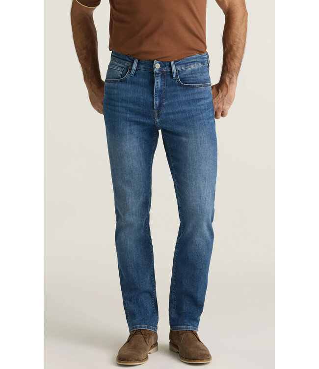 Modern Fit Used Brushed Organic Jeans