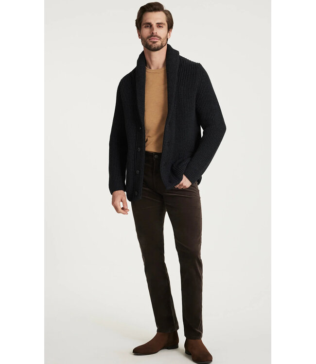 Modern Fit Brown Moleskin 5 Pocket Pants