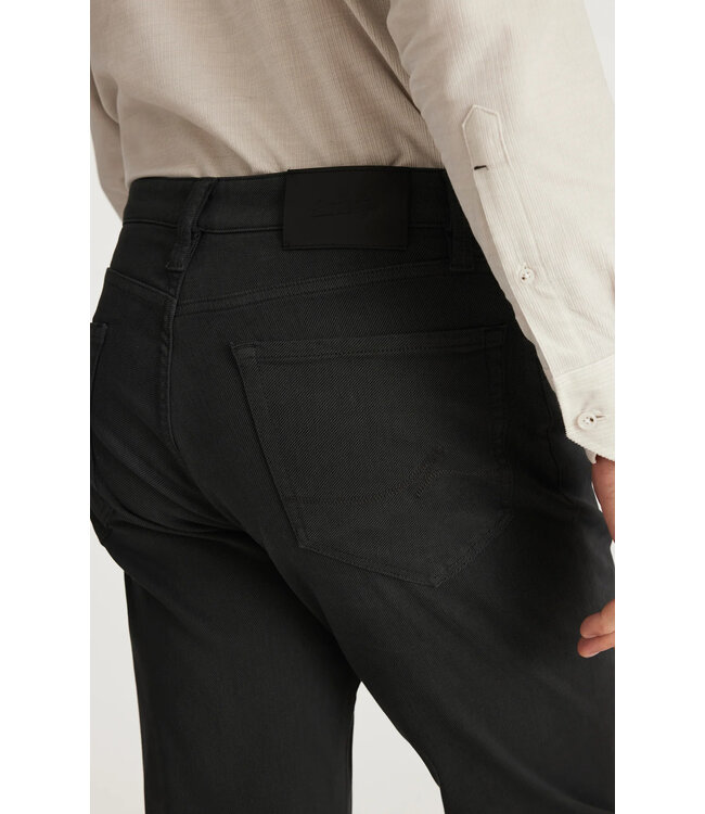 Slim Fit Charcoal Diagonal 5 Pocket Pants