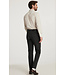 Slim Fit Charcoal Diagonal 5 Pocket Pants