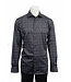 7 DOWNIE Modern Fit Charcoal Diamond Print Shirt