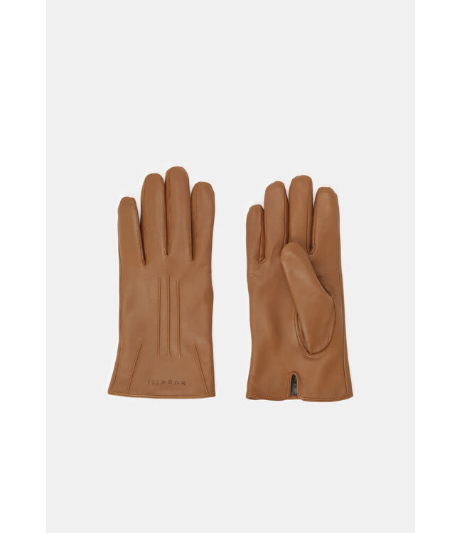 Cognac Leather Gloves