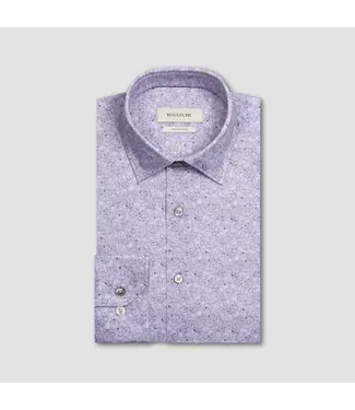 BUGATCHI Modern Fit Sienna Geometric Pattern Shirt