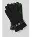 BUGATTI Black Leather Gloves