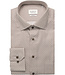 ETERNA Slim Fit Brown Blue Print Shirt