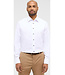 Slim Fit White with Navy Button Shirt