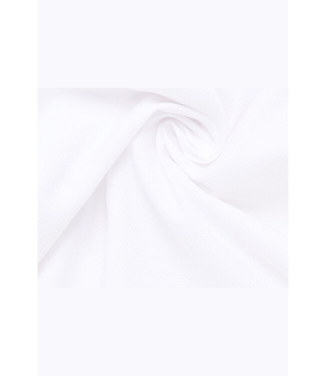 Slim Fit White with Navy Button Shirt