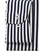 Slim Fit Dark Navy Striped Shirt