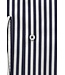 Slim Fit Dark Navy Striped Shirt