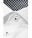 Slim Fit White with Navy Trim Shirt