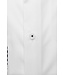 Slim Fit White with Navy Trim Shirt