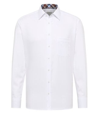 ETERNA Modern fit White Twill Shirt