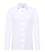 Modern Fit White Mauve Button Shirt