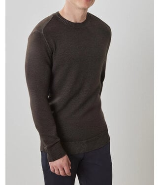 ROBERT BARAKETT Brown Bertona Sweater