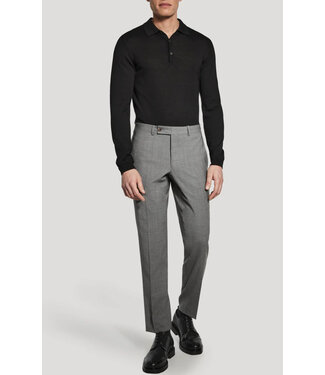 RIVIERA by JACK VICTOR Modern Fit Mid Grey Dress Pants