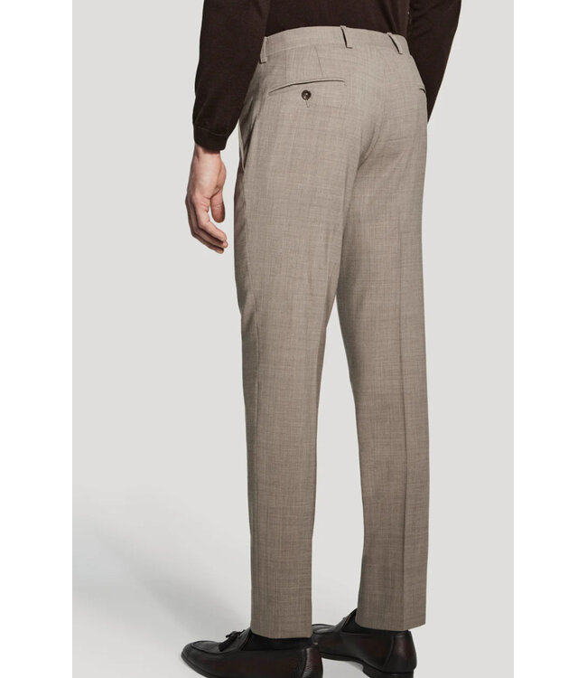 Modern Fit Taupe Mix Washable Pants