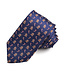 DION Navy Gingerbread Man Candy Cane Tie