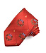 DION Red Christmas Wreath Tie