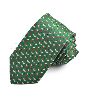 DION Green Santa Hat and Boot Tie