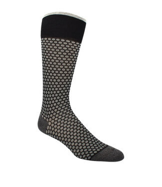 DION Black Polka Dot Socks