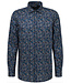 Modern Fit Navy Multi Dots Shirt