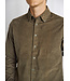 Modern Fit Green Monti Corduroy Shirt