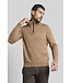 Tan 1/4 Zip Sweater