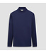 Navy Mock Neck