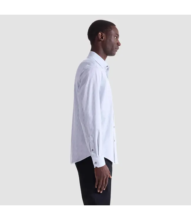 Modern Fit Platinum Fern Print Shirt