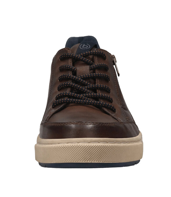 Dark Brown Lace Up Sneakers