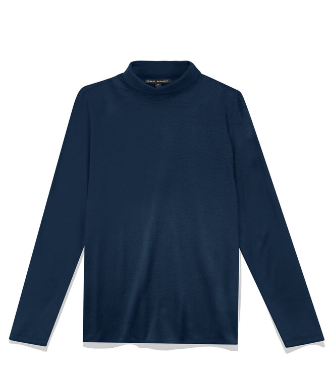 Georgia Solid Pima Cotton Turtleneck