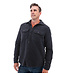 Dark Navy Arlo Shirt Jacket