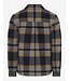 Tan Navy Plaid Santiago Overshirt