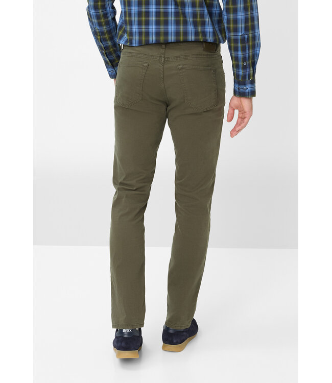 Slim Fit Olive H-Flex 5 Pocket Pants