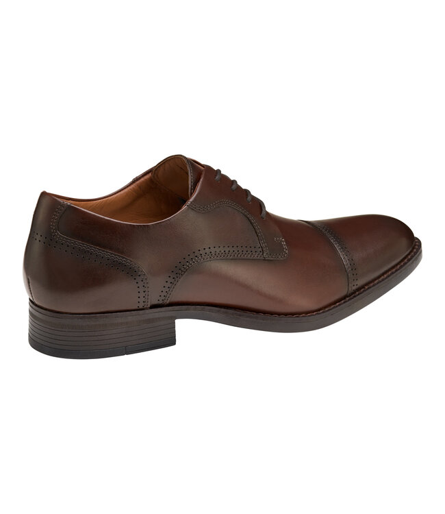 Mahogany Hawthorn Cap Toe Shoes