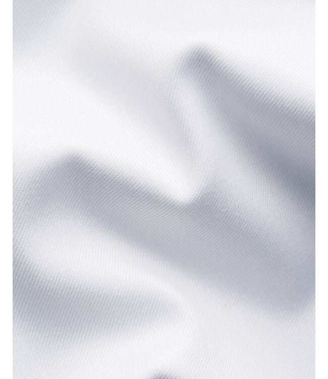 Slim Fit White with Floral Trim Shirt