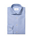 Modern Fit Mid Blue Poplin Shirt