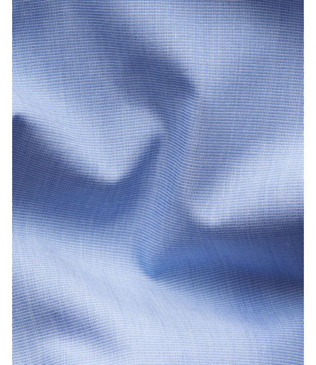 Modern Fit Mid Blue Poplin Shirt