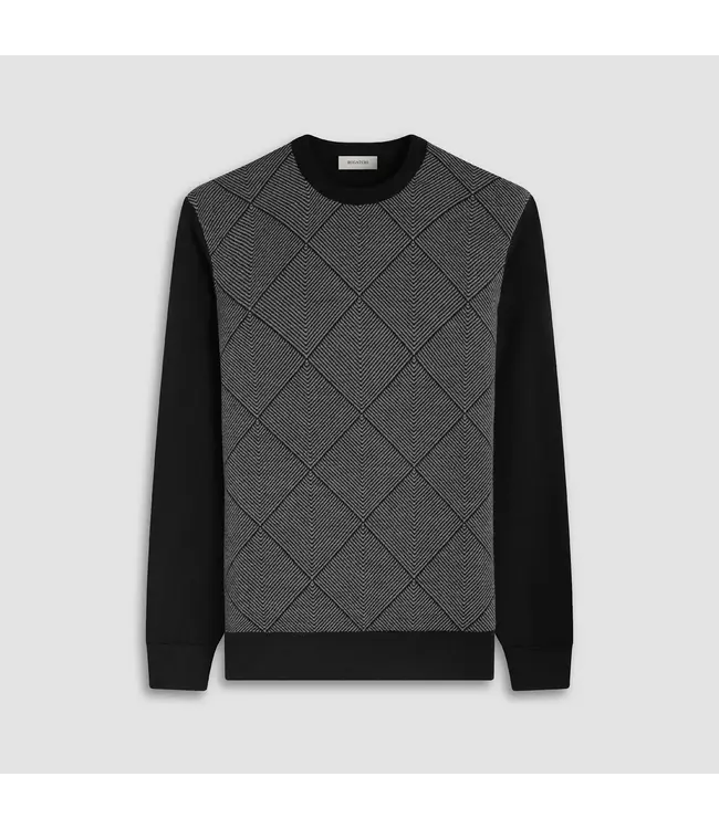 Black Diamond Crew Neck Sweater