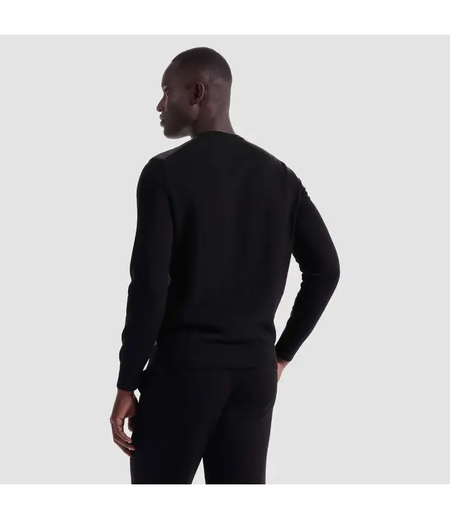 Black Diamond Crew Neck Sweater