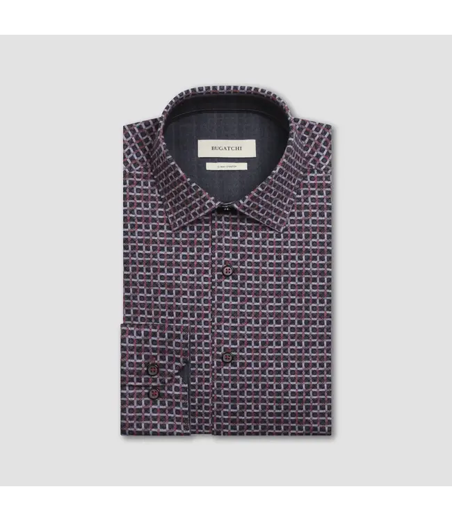 Modern Fit Mahogany Block Shirt