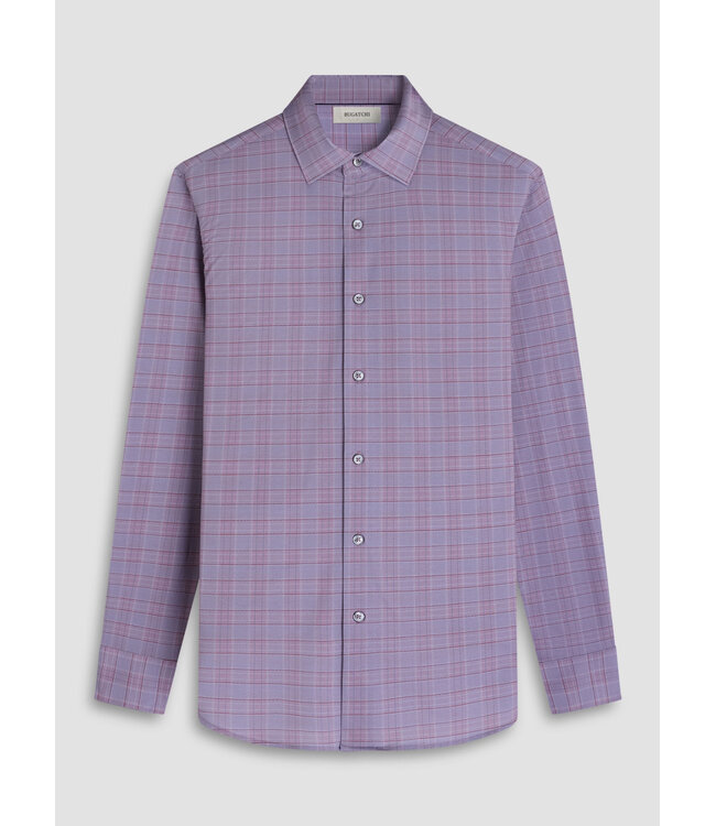 Modern Fit Wood Rose Plaid Shirt