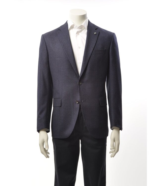 Modern Fit Navy Neat Sport Coat