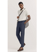 Slim Fit Mid Blue Pleated Pants