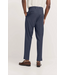 Slim Fit Mid Blue Pleated Pants