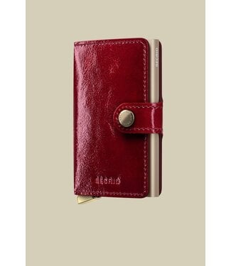 SECRID Naplak Red Miniwallet - Premium