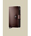 SECRID Dusk Dark Brown Miniwallet - Premium
