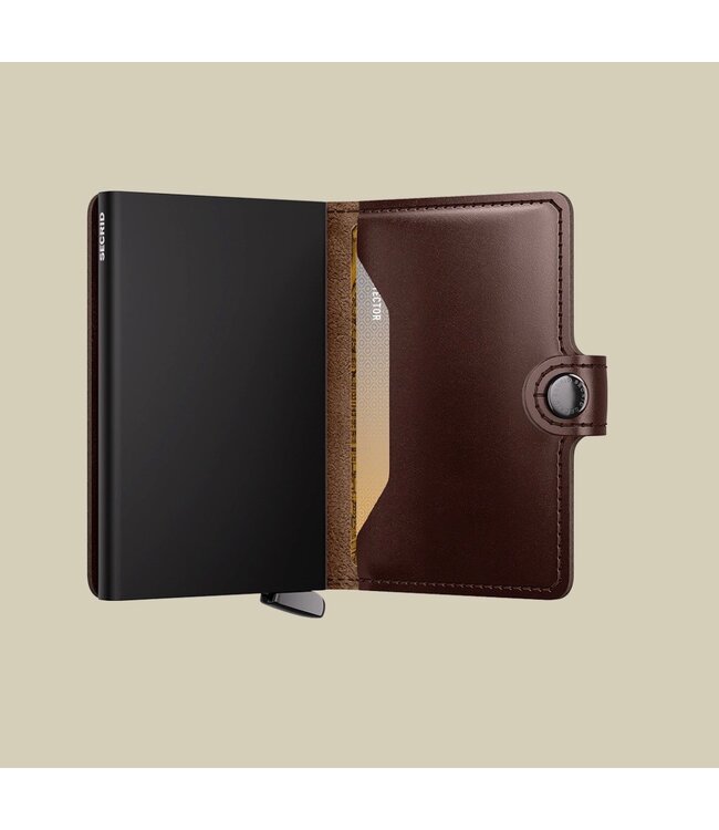 Dusk Dark Brown Miniwallet - Premium