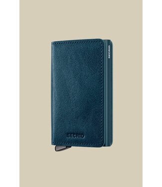 SECRID Basco Teal Slimwallet - Premium
